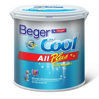 สีน้ำภายนอก COOL ออลพลัส เบส C (2.5กล.) BEGER