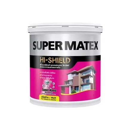 สีน้ำภายนอก SUPER MATEX เบส C (2.5กล.) TOA