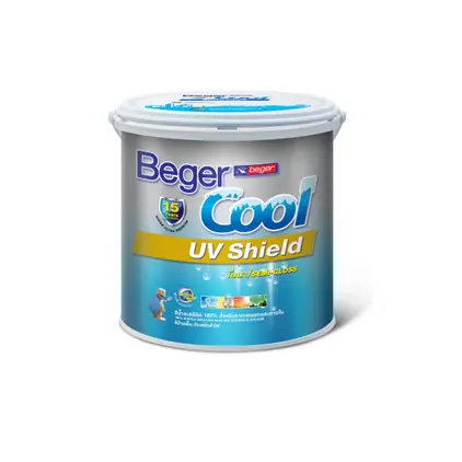 สีน้ำกึ่งเงา COOL ยูวี ชิลด์ เบส B (2.5กล.) BEGER