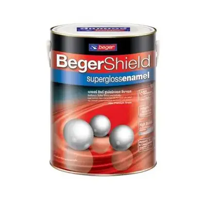 สีน้ำมันเคลือบเงา SHIELD เบส D (1กล.) BEGER
