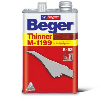 ทินเนอร์สีย้อมไม้ #M-1199 (1/4กล.) BEGER