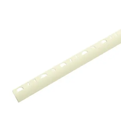 คิ้ว PVC ขอบใหญ่ (UV) 201 สีครีม