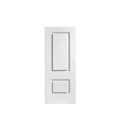 ประตู UPVC 80 x 200 ซม. 3.5 ซม. รุ่น 2 สีขาว ECO-DOOR