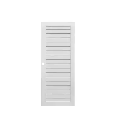 ประตู UPVC PROFILE เจาะ 80 x 200 ซม. TLW สีขาว ECO-DOOR
