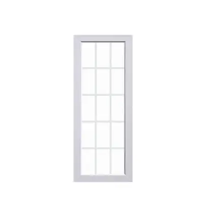 ประตู UPVC PROFILE เจาะ (เฉพาะบาน) รุ่น 15 Light ECO-DOOR