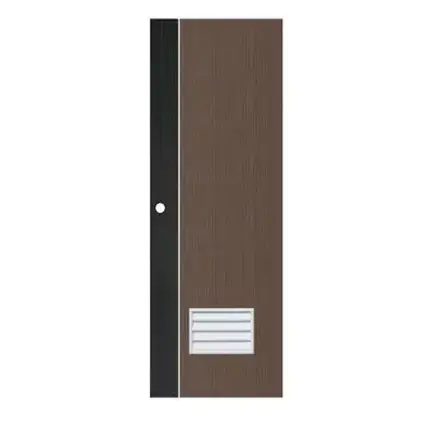 ประตูห้องน้ำ UPVC EXTRUSION เจาะ 70 x 200 ซม. 35 มม. PC2 ECO-DOOR