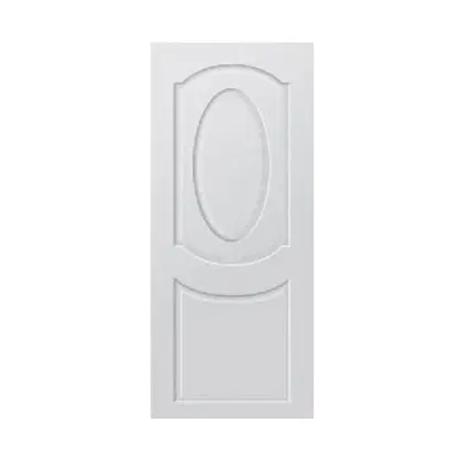ประตู UPVC เจาะ 100 x 200 ซม. GZ202 สีขาว LYNN