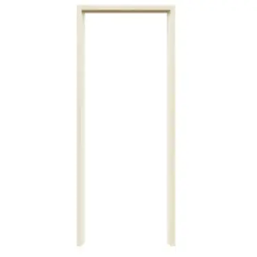 วงกบประตู WPC 80 x 200 ซม. TVWG-100 ผิวลายไม้ สีครีม ECO-DOOR