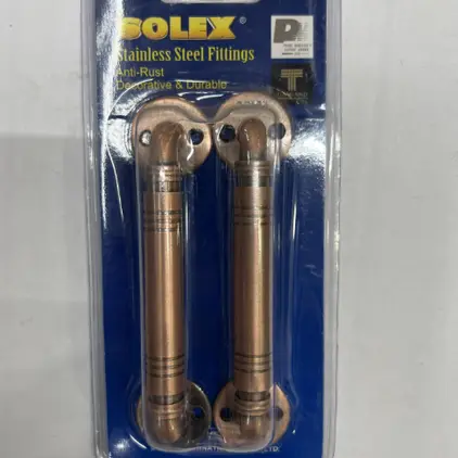 มือจับ สแตนเลส แพ็ค2 (แผง) NO.135AC SOLEX