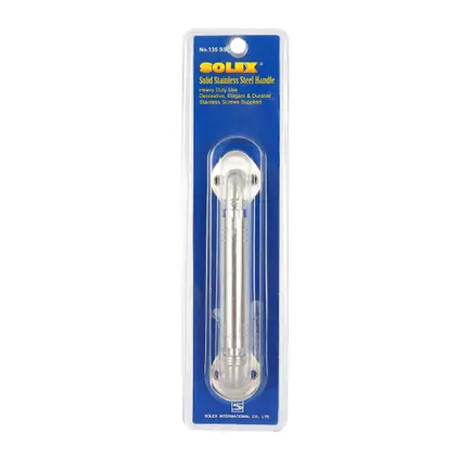 มือจับแสตนเลส แพ็ค1 (แผง) NO.135SS SOLEX