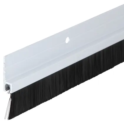 ซิลประตูกันแมลง ชนิดแปรง 100 ซม. 489.97.902 สีเงิน HAFELE