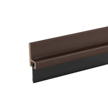 ซิลประตูกันแมลง ชนิดยาง ฐานพีวีซี 80 ซม. 489.41.053 สีน้ำตาล HAFELE
