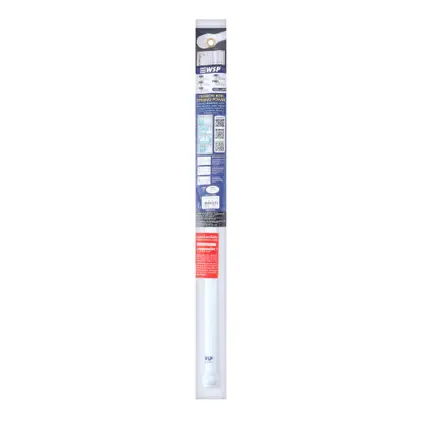ราวแขวนม่าน ดึงขยาย 2 ทาง สปริงเกลียว 60-105 ซม. T-4 สีขาว WSP