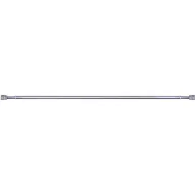 ราวแขวนม่าน ดึงขยาย สปริงเกลียว 105-195 ซม. T-5C สีโครมเมี่ยม WSP