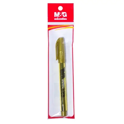 ปากกาเซ็นชื่อ สีทอง 1 x 1 AWBY0108K สีทอง M&G