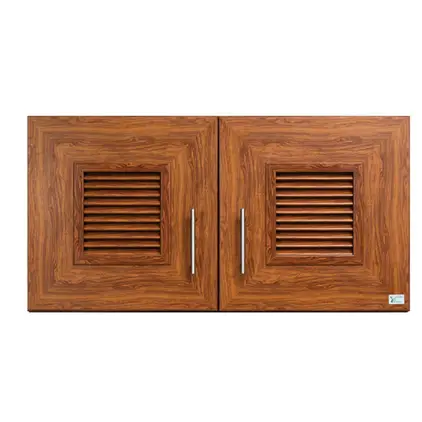 ตู้แขวนเสริม 80.5 x 60 x 33 ซม. HA05-20 สีไม้สักทอง YES MOULDING