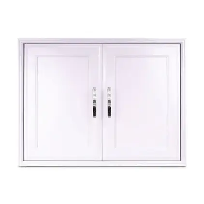 บานซิงค์คู่ 86.2 x 65.4 x 10 ซม. CB สีขาว WT