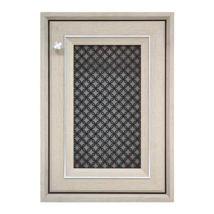 บานซิงค์เดี่ยว 45.5 x 65.5 x 10 ซม. CC4060-31 สีแฟบริคบราวน์ YES MOULDING