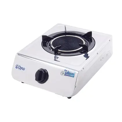 เตาแก๊สตั้งโต๊ะสแตนเลส 1หัว เตาอินฟาเรดท่อคู่ DH-8115-A Dyna Home