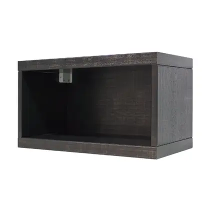 กล่องเสริมแนวนอน 60 x 33.9 x 33 ซม. HB08-35 สีมิสทิคแบล็ค YES MOULDING