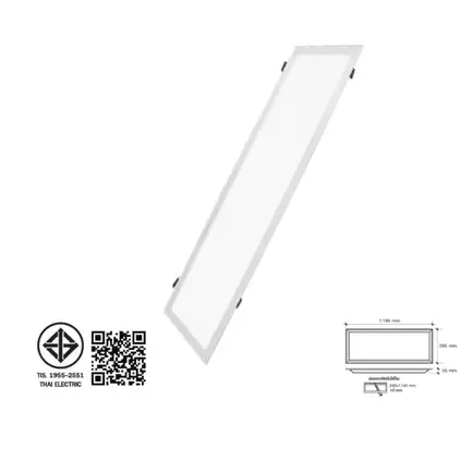 โคมพาแนล LED แบบฝังฝ้า 40W 29.5 x 119.5 ซม. ECO HI-TEK