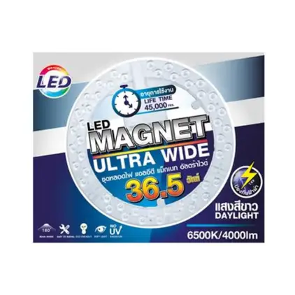 ชุดแผงไฟ LED 36.5W แม็กเน็ต Ultra Wide แสงขาว RACER