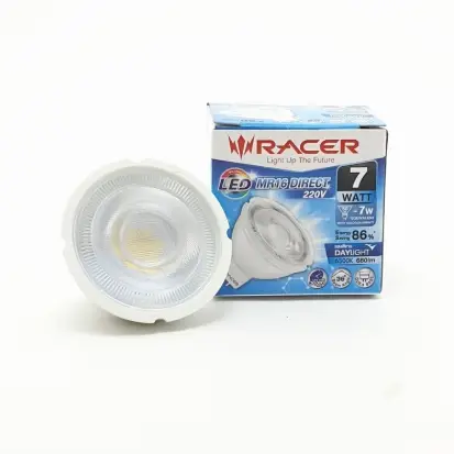 หลอด LED ขั้ว GU5.3 7W MR16 แสงขาว RACER