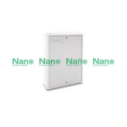 แผงไฟฟ้าพลาสติก 109 x 157 x 30 มม. 301W-NNP สีขาว NANO