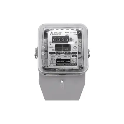 มิเตอร์ไฟฟ้า 15(45) หน้าใส MF33E MITSUBISHI