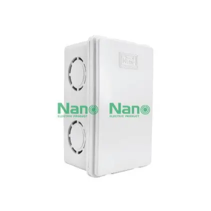 กล่องพักสาย 2 x 4 นิ้ว NANO-24W สีขาว NANO