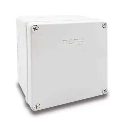 กล่องแยกกันน้ำพลาสติก 151 x 198 x 96 มม. 205W สีขาว NANO