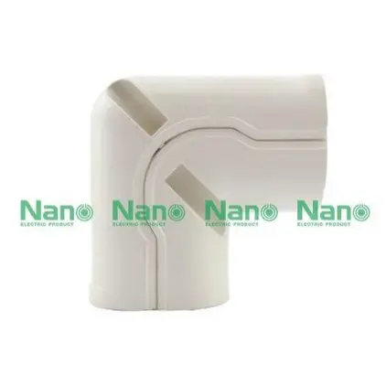 ข้องอแอร์มุม 90 องศา 66 x 97 x 60 มม. AC65 สีครีม NANO