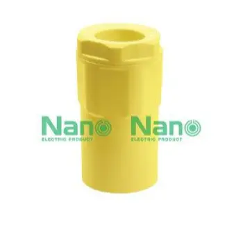 ข้อต่อกล่อง คอนเน็คเตอร์ (1/2 นิ้ว) NNCN18Y สีเหลือง NANO