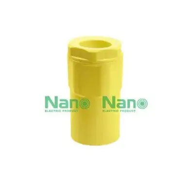 ข้อต่อกล่อง คอนเน็คเตอร์ (1 นิ้ว) NNCN25Y สีเหลือง NANO