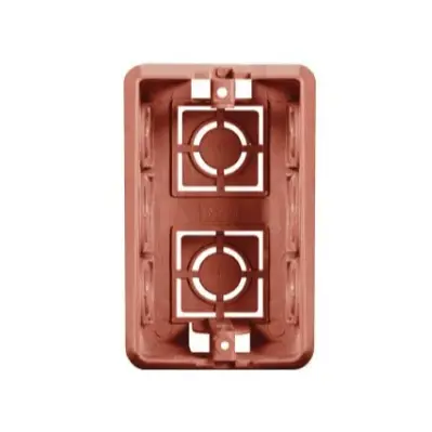 บล็อกฝัง 2 x 4 นิ้ว NANO-408 สีส้ม NANO