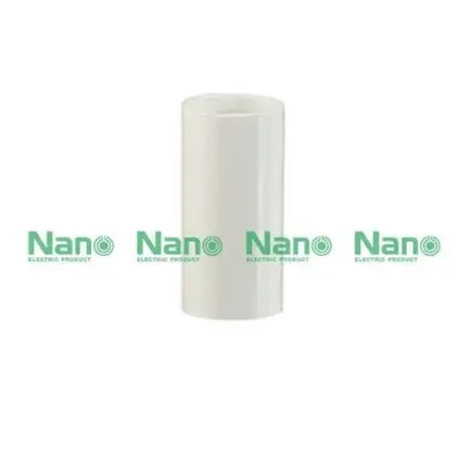 ข้อต่อตรง 16มม. (แพค 10ตัว) NNCU16 สีขาว NANO