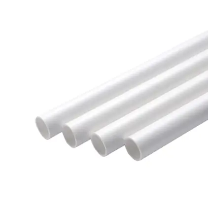 ท่อร้อยสายไฟ PVC เรียบ 25 มม. สีขาว Zeberg