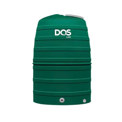 ถังเก็บน้ำ 1000 ลิตร GREENERY ECO-04 สีเขียว DOS