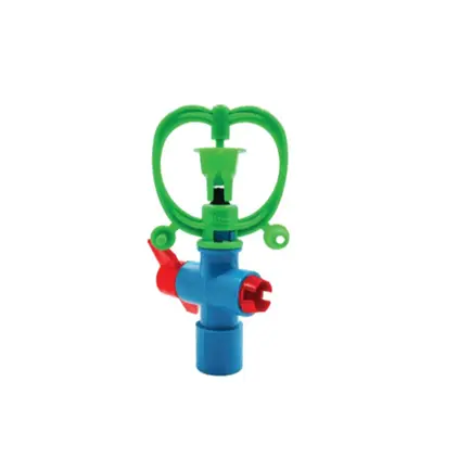สปริงเกลอร์ 2in1 + วาล์ว สวมท่อ PVC 1/2 นิ้ว 2 ติ่ง (5/แพ็ค) Appleแชมป์ 320-2CP-V1 KANOK