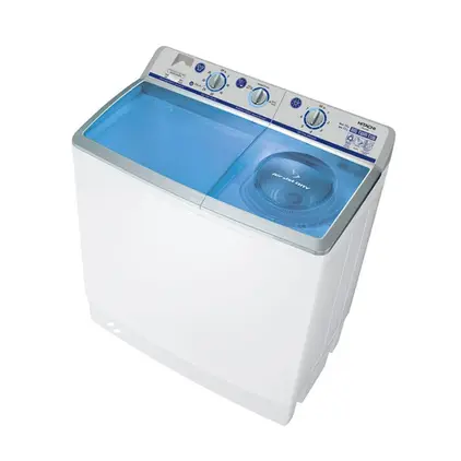 เครื่องซักผ้า 2 ถัง 14 กก. PS-140WJ สีน้ำเงิน HITACHI
