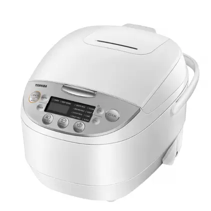 หม้อหุงข้าวดิจิตอล 1.8 ลิตร RC-T18DR1 สีขาว TOSHIBA