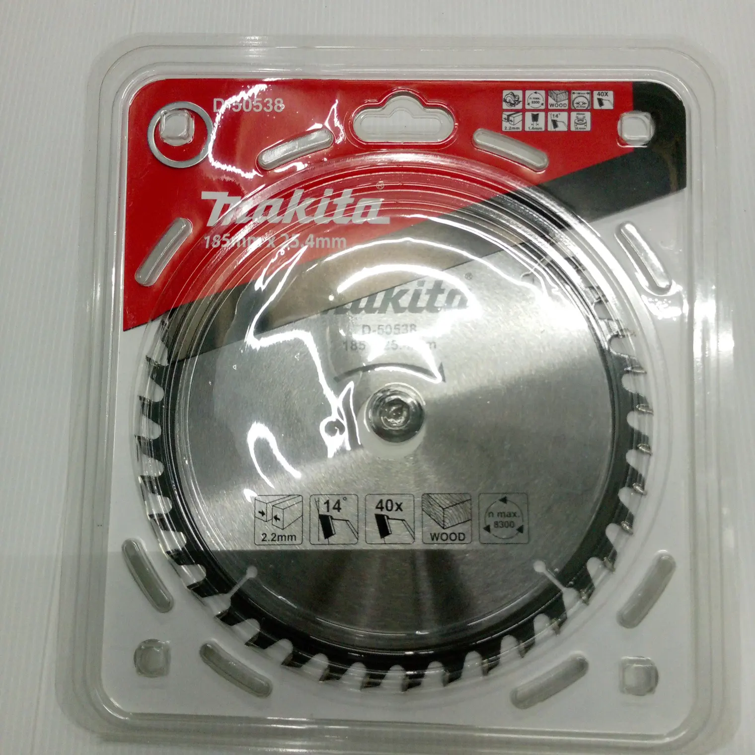 ใบเลื่อย 7 นิ้ว 40 ฟัน รู 25.4 มม. D-50538 MAKITA