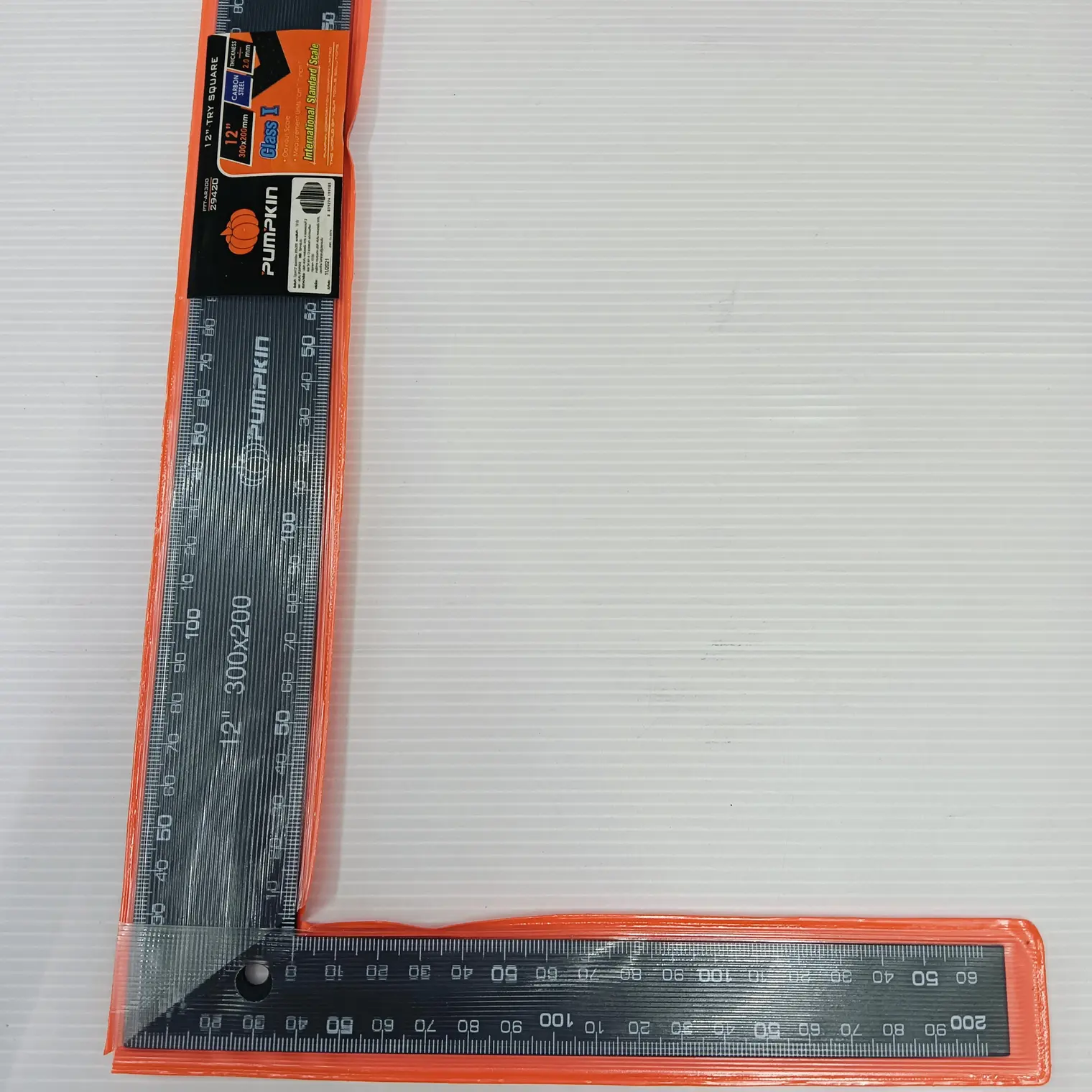 ไม้ฉาก รุ่นยอดนิยม 12 นิ้ว (300 x 200 มม.) PTT-AR300 PUMPKIN