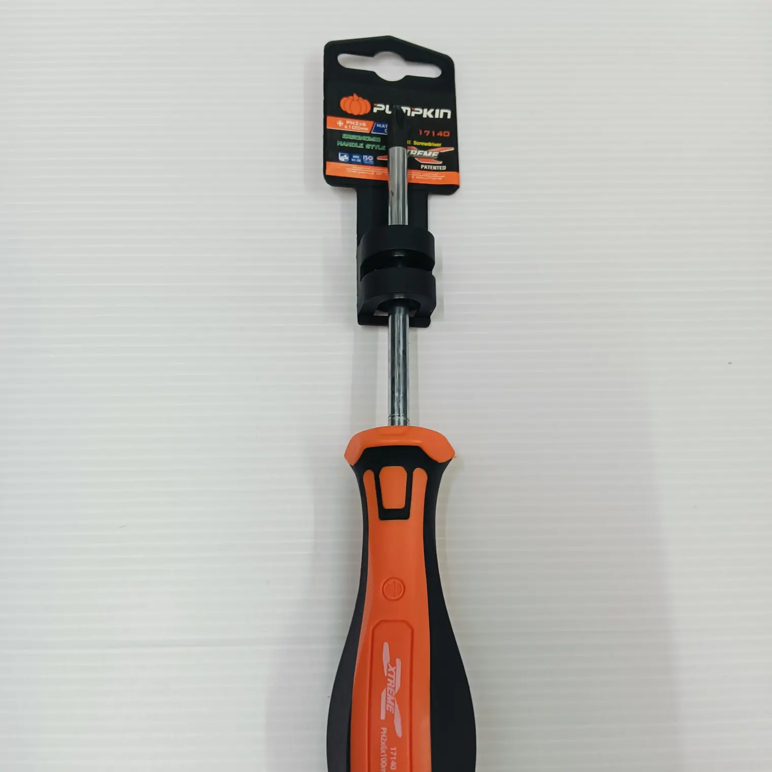 ไขควง ด้ามยาง รุ่น XTREME PH2x6x100mm(+) PUMPKIN