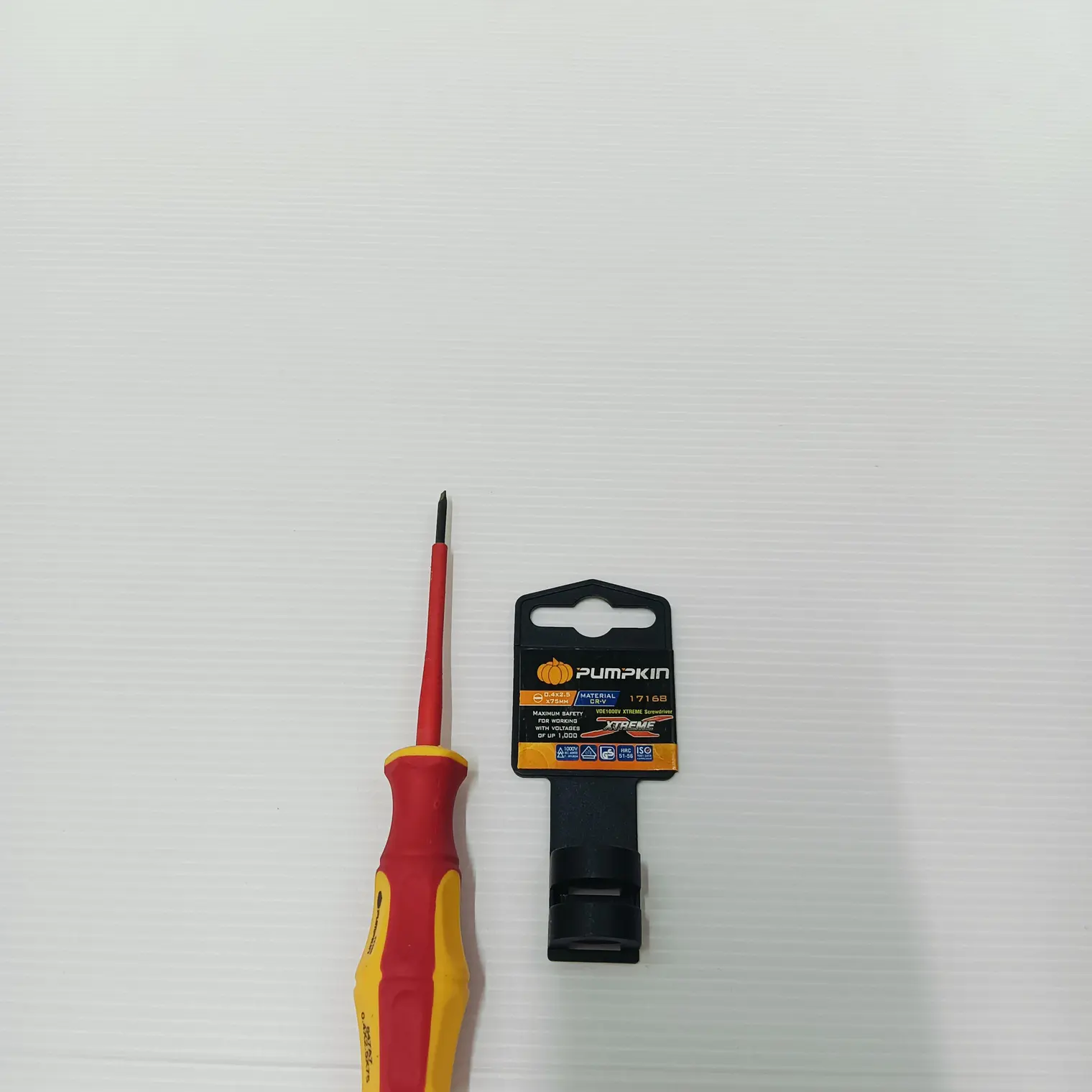 ไขควงแฉก 3.5 VDE1000V XTREME PH1x80 มม. (+) PUMPKIN