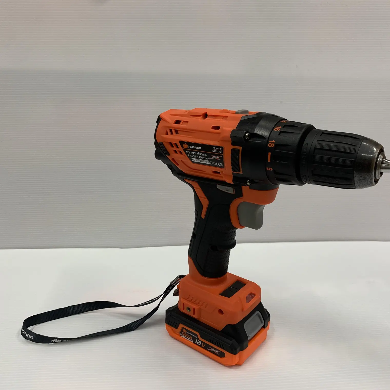 ** สว่านไร้สาย 10 มม. 12V XTREME 50272 Li-ion XT-10DB PUMPKIN