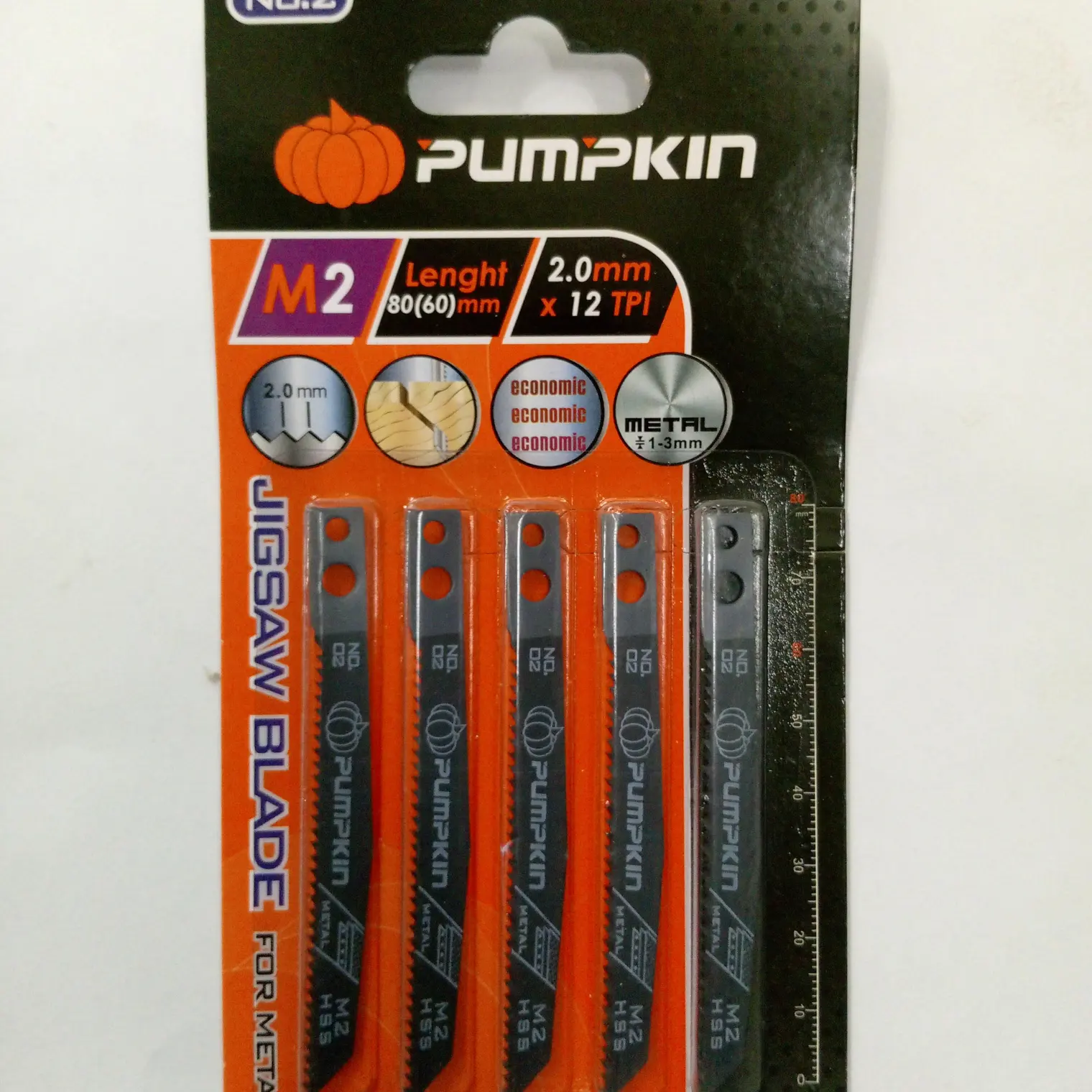 ใบเลื่อยจิ๊กซอว์ NO.2 (FOR MAKITA) PUMPKIN