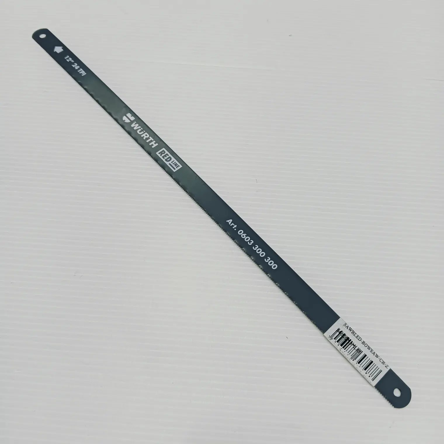 ใบเลื่อย ตัดเหล็ก 24ฟัน SAWBLED-BOWSAW 300x13x0,65 WURTH