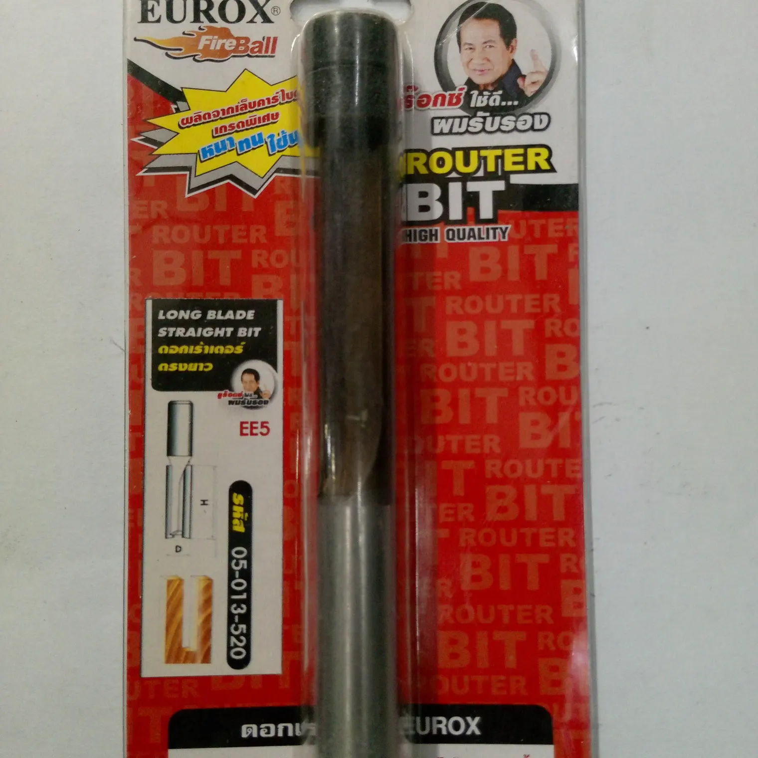 ดอกเราเตอร์ ดอกตรง 1/2x3/8x1-1/2 (L 3.2) EE8 EUROX
