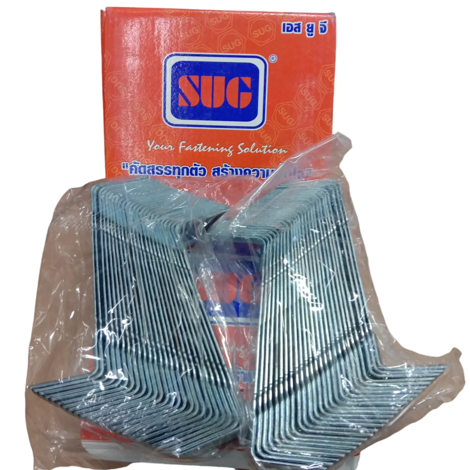 ขายึดบานเกล็ด เหล็กซุบซิ้ง 1x25มิล SUG